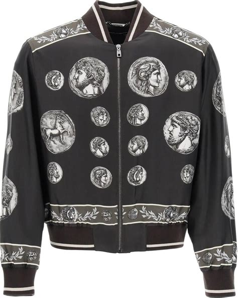 manteau dolce gabbana|dolce gabbana bomber jacket.